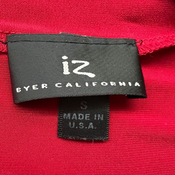 IZ Byer V-neck Swing Top w/Back Tie and Sequin Waist Details Size Small - Picture 3 of 3